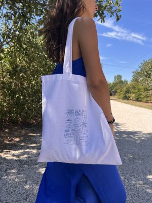 Tote Bag Beach Vibes